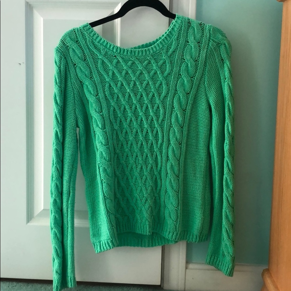 H&M cable knit sweater